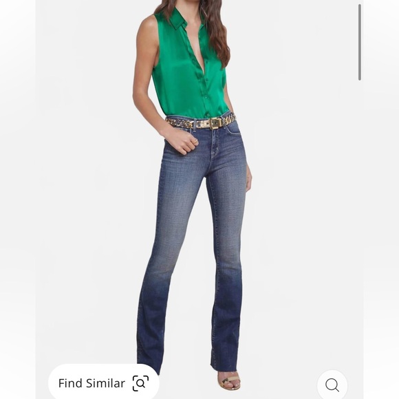 L'AGENCE Ruth High Rise Straight, Naples - Picture 2 of 5